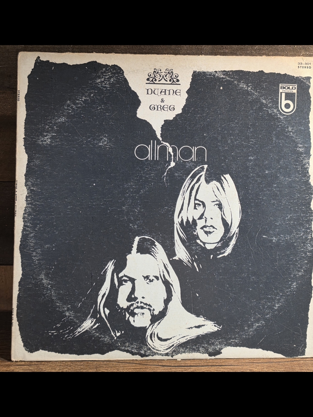 Duane & Greg 1972 Vinyl Record Allman Album ,Bold Record ,I'll Change For You